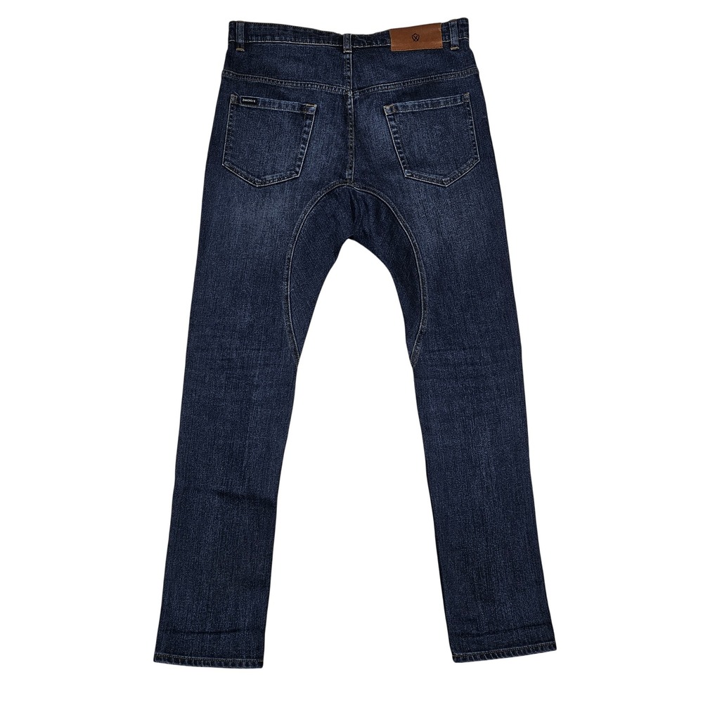 Zanerobe Low Blow Jean Dark Wash Men's Size 32‎ Button Fly Denim